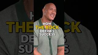 How The Rock Defines Success In Life [upl. by Teodor326]