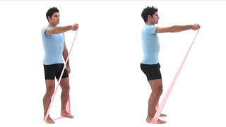 Shoulder Flexion band alternate [upl. by Lihp]