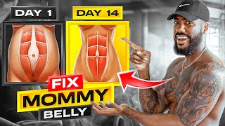 FIX MOMMY BELLY  2 WEEKS DO THIS EVERYDAY [upl. by Haonam878]