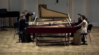 JS Bach Concerto for 4 harpsichords BWV 1065 [upl. by Mychal]