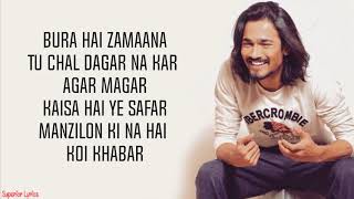 Bhuvan Bam  Safar Lyrics [upl. by Towny]