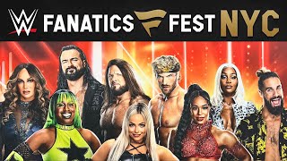 WWE FANATICS FEST IN NYC [upl. by Ahtnicaj]