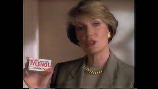 ExtraStrength Tylenol Gelcaps Pain Relief Medicine 1990 Incomplete [upl. by Winni]