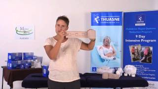 5 Applying Thuasne Biflex bandage [upl. by Cheke]