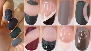 QUICK AND EASY FALL NAIL DESIGNS  fall nail art compilation HOLO TACO nail art fall nail colors [upl. by Ecirtnahs527]