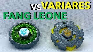 Fang Leone vs Attack Variares Metal fight beyblade Battles [upl. by Ardnaet20]