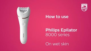 Philips Epilator Series 8000 offers powerful yet gentle epilation [upl. by Zavala534]