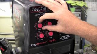 LONGEVITY TIGWELD 160 SX 160AMP ACDC TIG STICK WELDER REVIEW 110V220V [upl. by Estren]