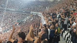 JuventusNapoli 31 CORI CURVA SUD ULTIMI MINUTI [upl. by Nedyarb]