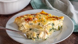 Chicken Alfredo Lasagna [upl. by Harday497]