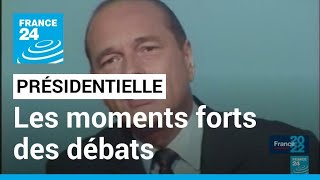 Retour sur les moments forts des débats présidentiels français depuis 1974 • FRANCE 24 [upl. by Auhsuoj]