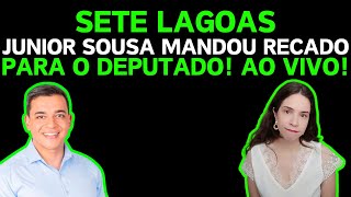 Sete Lagoas  Eleição pegando fogo Junior Sousa não deixou barato [upl. by Neoma]