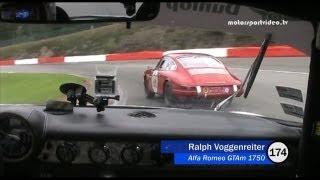 Alfa Romeo GTAm in Spa Francorchamps Inboard [upl. by Hurleigh521]