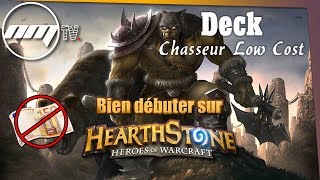 Deck Chasseur low cost bien débuter sur Hearhstone [upl. by Rebeh569]