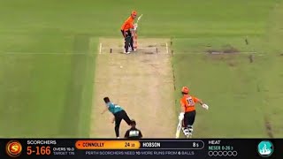 Cooper Connolly batting today l Perth Scorchers vs Brisbane Heat BBL 2023 Final Highlights l [upl. by Zarger290]