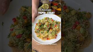 AVOCADO PAPDI CHAAT  Perfect Snack Recipe 🥰 [upl. by Thompson]