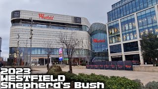 WESTFIELD Shepherds Bush Shopping Centre Walking Tour 2023 [upl. by Aihtnamas]