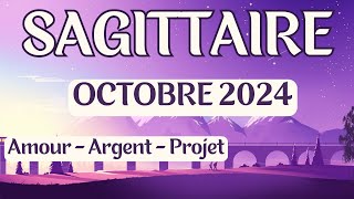 SAGITTAIRE  OCTOBRE 2024  Tout saccélère un mois mouvementé tout va aller très vite [upl. by Odraleba]