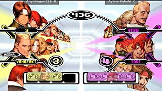 Capcom Vs SNK Millennium Fight 2000  Anyidragon628 vs Ayane Kabuki [upl. by Nylaj]