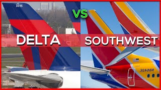 Delta Airlines vs Southwest Airlines  Airlines Compared [upl. by Preuss]