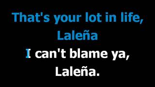 Laleña  Deep Purple  Karaoke  Lyrics [upl. by Nancie]