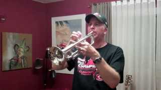 Getzen Genesis 3003 Bb trumpet on The Brass Hurricane [upl. by Atikam]