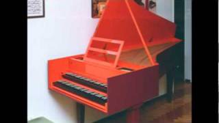 Bach Prelude and Fughetta in d Claudio Di Veroli harpsichord [upl. by Fatsug]