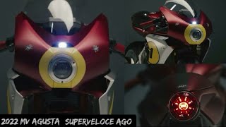 2022 new mv agusta superveloce Ago  OFFICIAL VIDEO [upl. by Ilana]