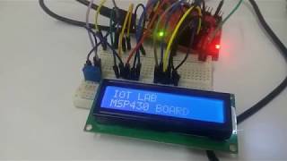 Tutorial 16 Scrolling text on LCD MSP430G2 LaunchPad [upl. by Lonnard]