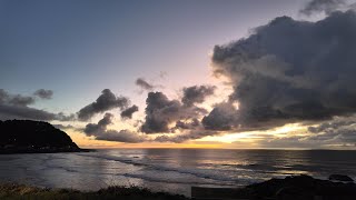 Yachats Sunset amp Waldport  Night 112624 [upl. by Gilcrest]