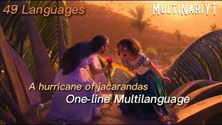 Encanto  “A hurricane of jacarandas” OneLine Multilanguage [upl. by Scheld81]