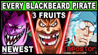 All 16 Blackbeard Pirates and Their Powers Explained One Piece Every Blackbeard Pirate [upl. by Bernetta484]