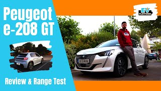 PEUGEOT e208 Review and Range Test [upl. by Namlaz]