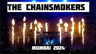 The Chainsmokers Mumbai Live concert 2024 thechainsmokers Mumbai bmw [upl. by Aicatan]