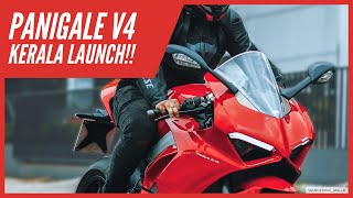 Ducati Panigale V4 Delivered at Kochi  Kerala  India [upl. by Alhahs]