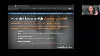 Part 1 What College Admission Looks Like in 2024 And What Students Can Do to Prepare [upl. by Arymahs234]