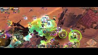 POV Monje Negro VS Ultimo Vals  Albion Online [upl. by Alyhs]