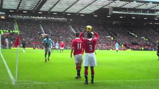 Giggs cheeky throw in [upl. by Macrae]