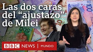 Las dos caras del quotajustazoquot sin precedentes de Milei en Argentina  BBC Mundo [upl. by Roselani]