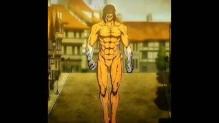 Attack Titan anime animeedit attackontitan attackontitanedit erenyeager [upl. by Lebar]