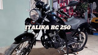 RC 250 ITALIKA 2024 CHOPPER LA RECOMIENDO  ✅Opinion [upl. by Eatnwahs203]