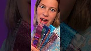 HAIR TINSEL DIY⁉️😱im replacing ur local hairdresser [upl. by Tallbot837]