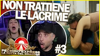 SI FA MALE E NON TRATTIENE LE LACRIME  Pechino Express 2024 Reaction Ep3  adv [upl. by Christopher766]