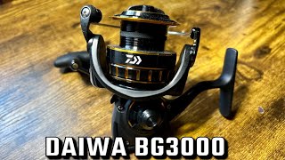 Daiwa BG3000 Spinning Reel Review [upl. by Adnam]