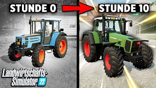 Ich habe 10 Stunden damit verbracht eine Farm von Grund auf zu bauen Landwirtschafts Simulator 22 [upl. by Jeni]