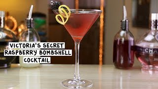 Victorias Secret Raspberry Bombshell Cocktail  Tipsy Bartender [upl. by Apul]