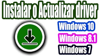 📌 ✅CÓMO DESCARGAR DRIVERS para WINDOWS 10  81  8  7  VISTA y XP quotAUTOMATICAMENTEquot [upl. by Aig]