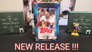 NEW RELEASE 2024 Topps Series 1 Hobby Box Rip [upl. by Pool]