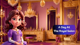 A Day At Royal Salon  Episode 26  Animated Bedtime Stories [upl. by Ralyat]