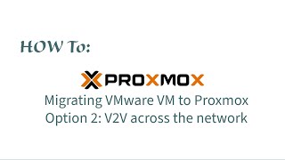 Migrating Vmware VM to Proxmox with clonezilla [upl. by Alyse]